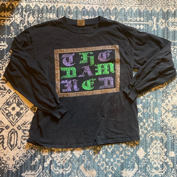 The Damned * vintage tour shirt * 1998 North American / Canadian tour size large - Picture 1 of 4